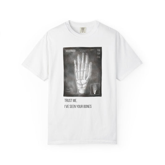 Trust Me, I've Seen Your Bones Unisex T-Shirt, Funny Daddy Shirt, Halloween Costume Tee, Gift for Medical Workers