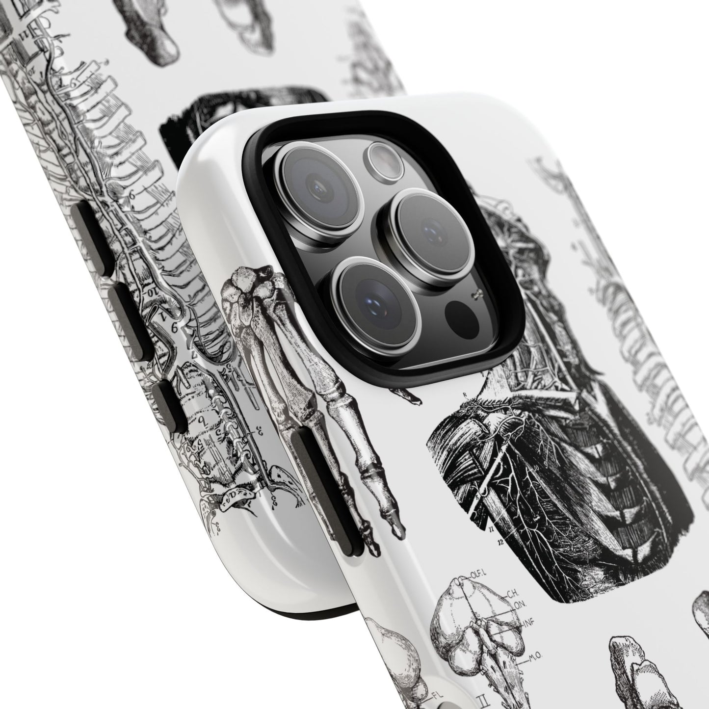 Vintage Anatomy Phone Case - Medical Illustration Design - Custom iPhone, Samsung & Pixel Cover - Science Gift - Doctor Aesthetic - Anatomy