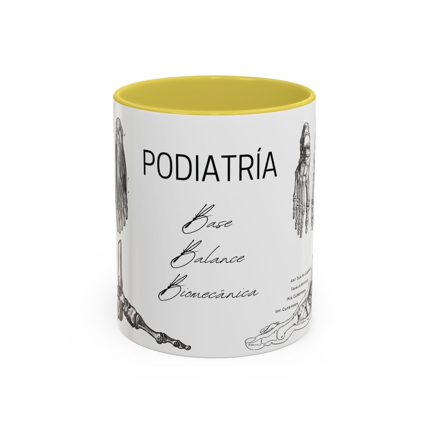 Taza Podología Pie Anatómico, Regalo Podólogo, Taza Anatomía Médica, Taza Doctor, Taza Estudiante Medicina, Personal Sanitario