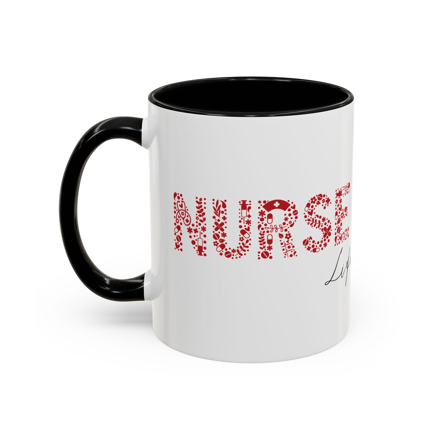 Nurse Life Mug, Nurse Gift for Women, RN Coffee Mug, Cute Nurse Appreciation Cup, Healthcare Worker Mug, Medical Staff Gift Idea