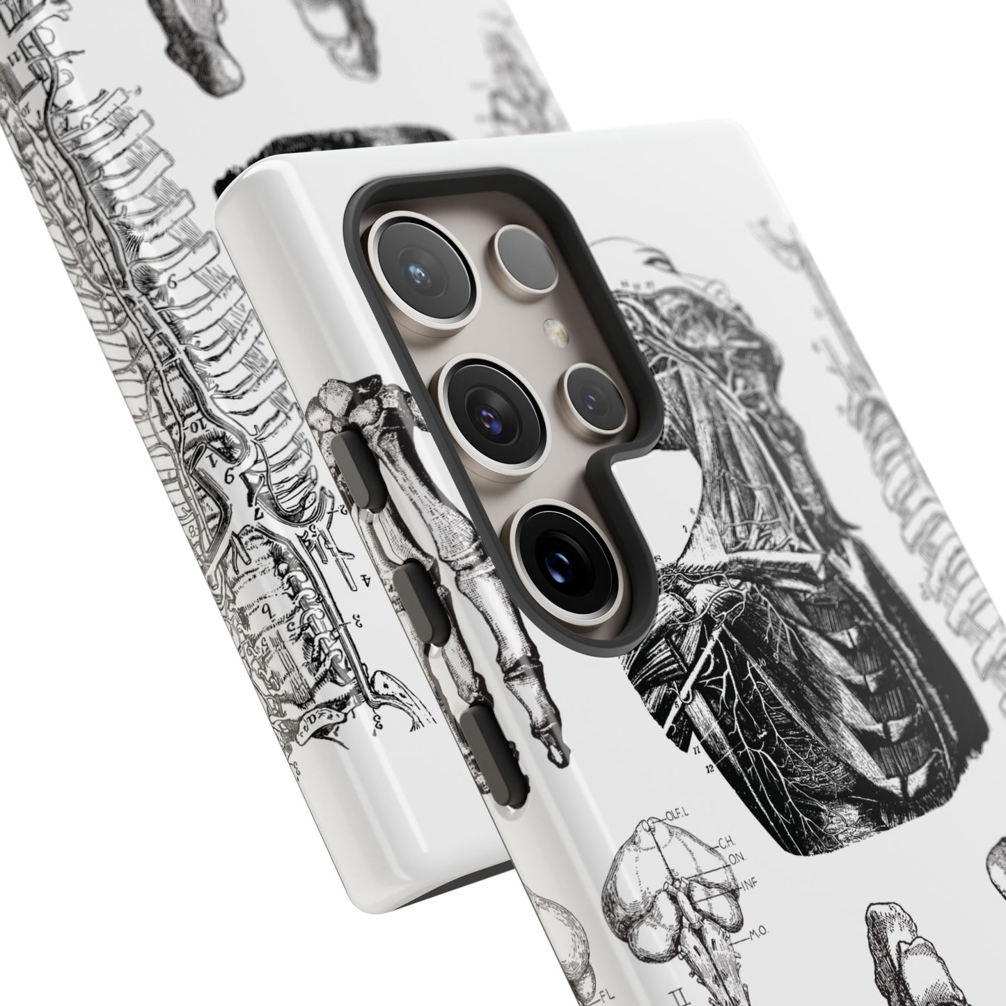 Vintage Anatomy Phone Case - Medical Illustration Design - Custom iPhone, Samsung & Pixel Cover - Science Gift - Doctor Aesthetic - Anatomy