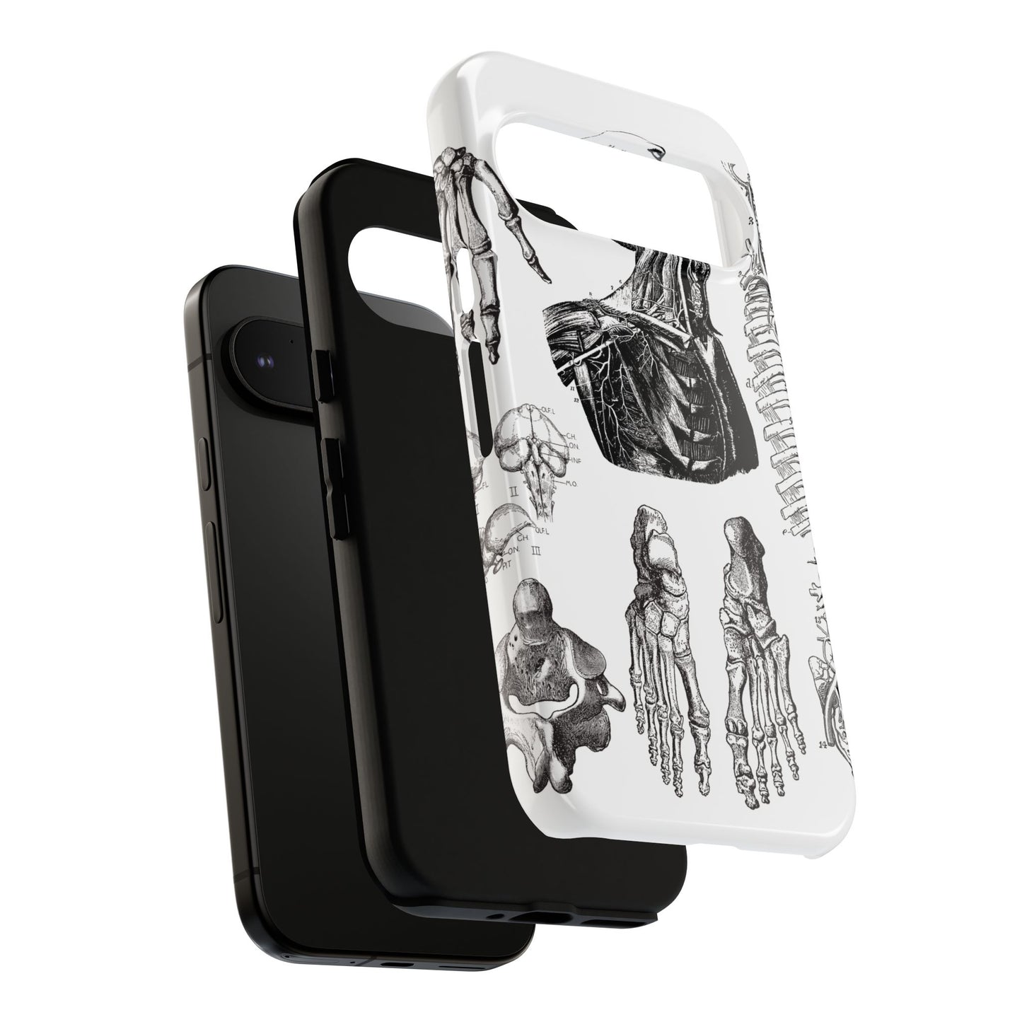 Vintage Anatomy Phone Case - Medical Illustration Design - Custom iPhone, Samsung & Pixel Cover - Science Gift - Doctor Aesthetic - Anatomy