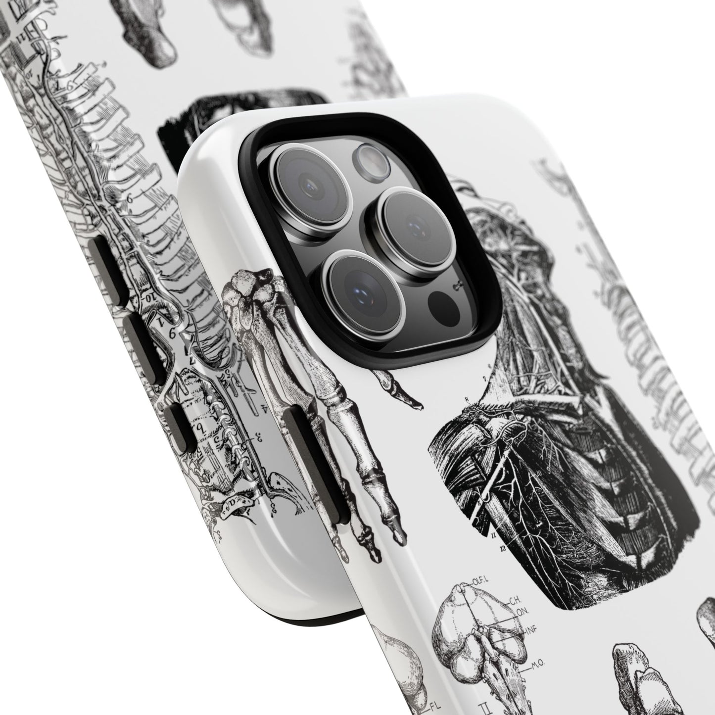 Vintage Anatomy Phone Case - Medical Illustration Design - Custom iPhone, Samsung & Pixel Cover - Science Gift - Doctor Aesthetic - Anatomy