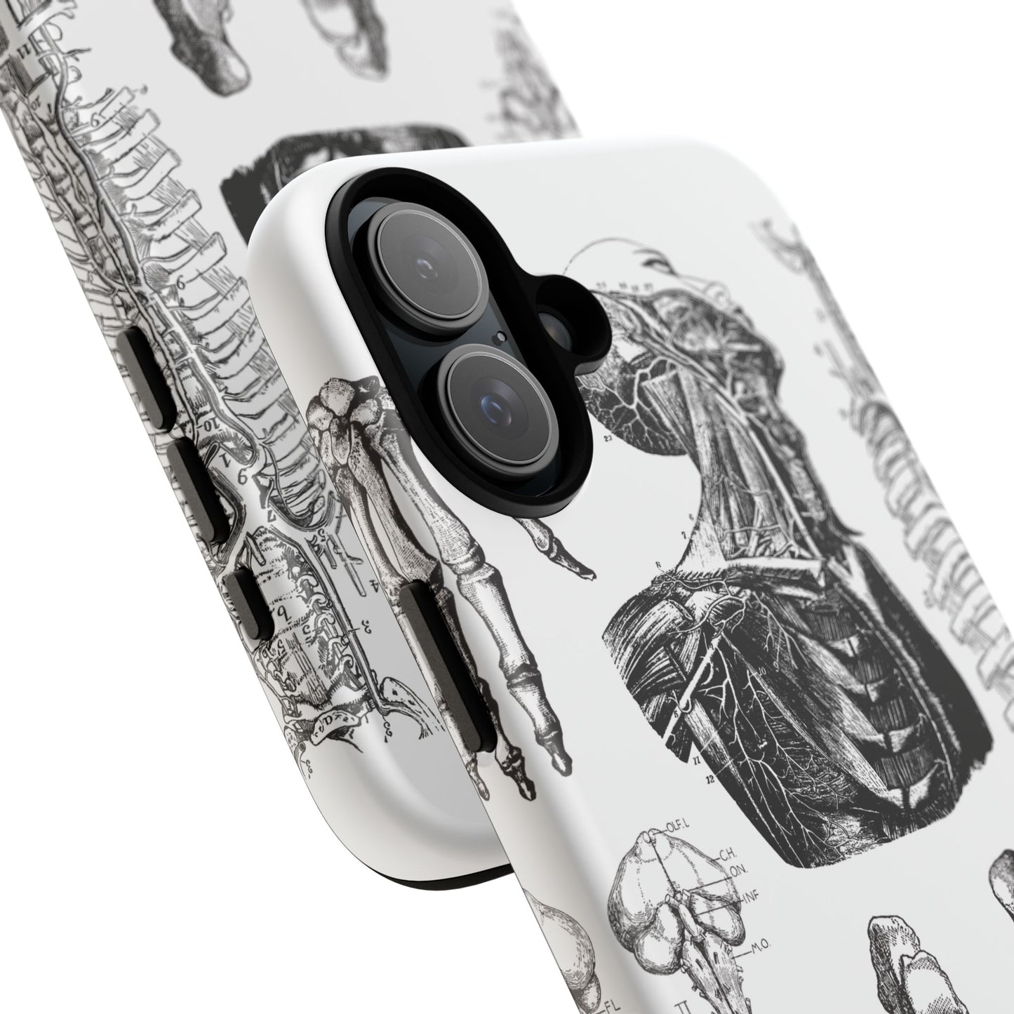 Vintage Anatomy Phone Case - Medical Illustration Design - Custom iPhone, Samsung & Pixel Cover - Science Gift - Doctor Aesthetic - Anatomy