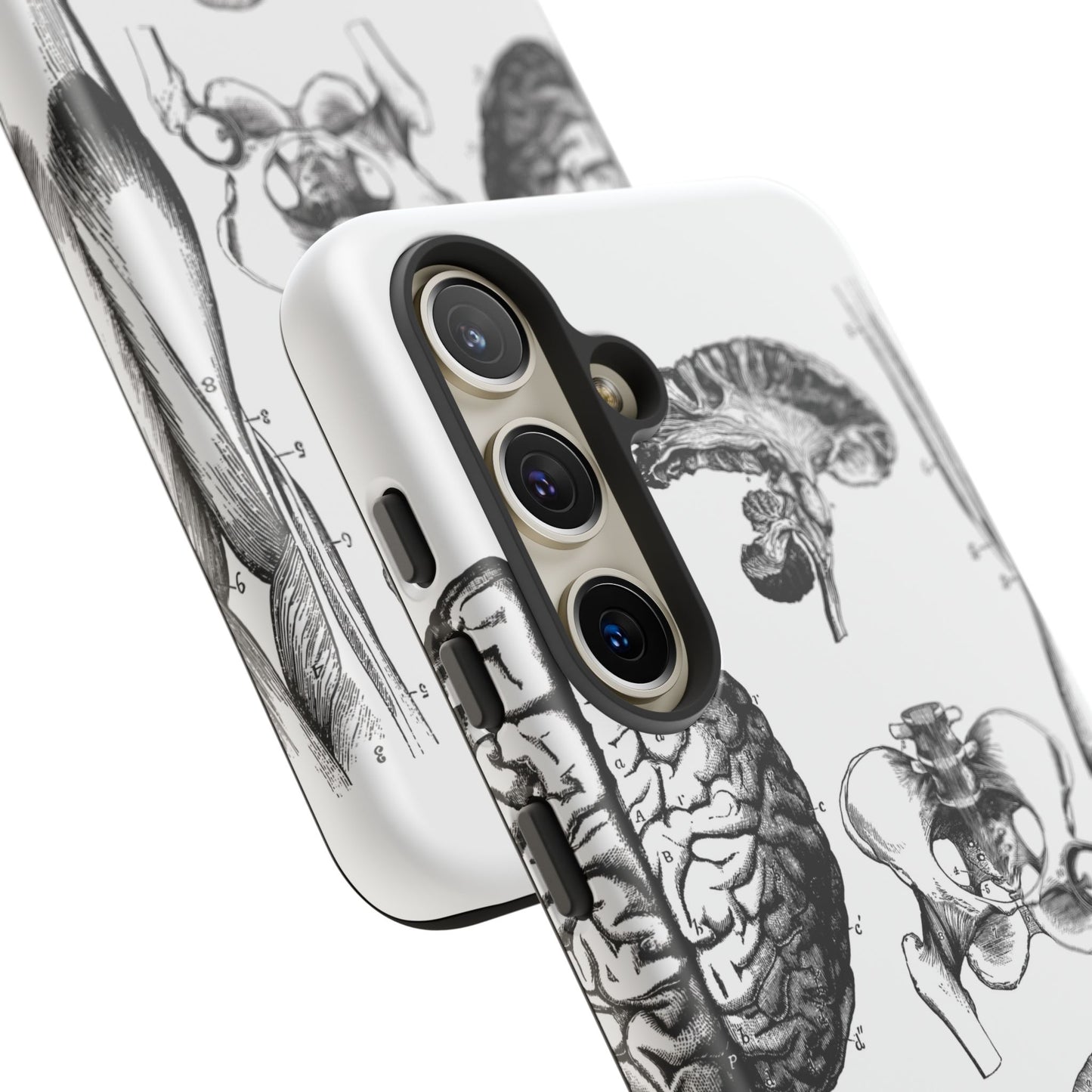 Vintage Anatomy Phone Case - Medical Sketch Design - Custom iPhone, Samsung & Pixel Cover - Science Gift - Doctor Aesthetic - Anatomy case