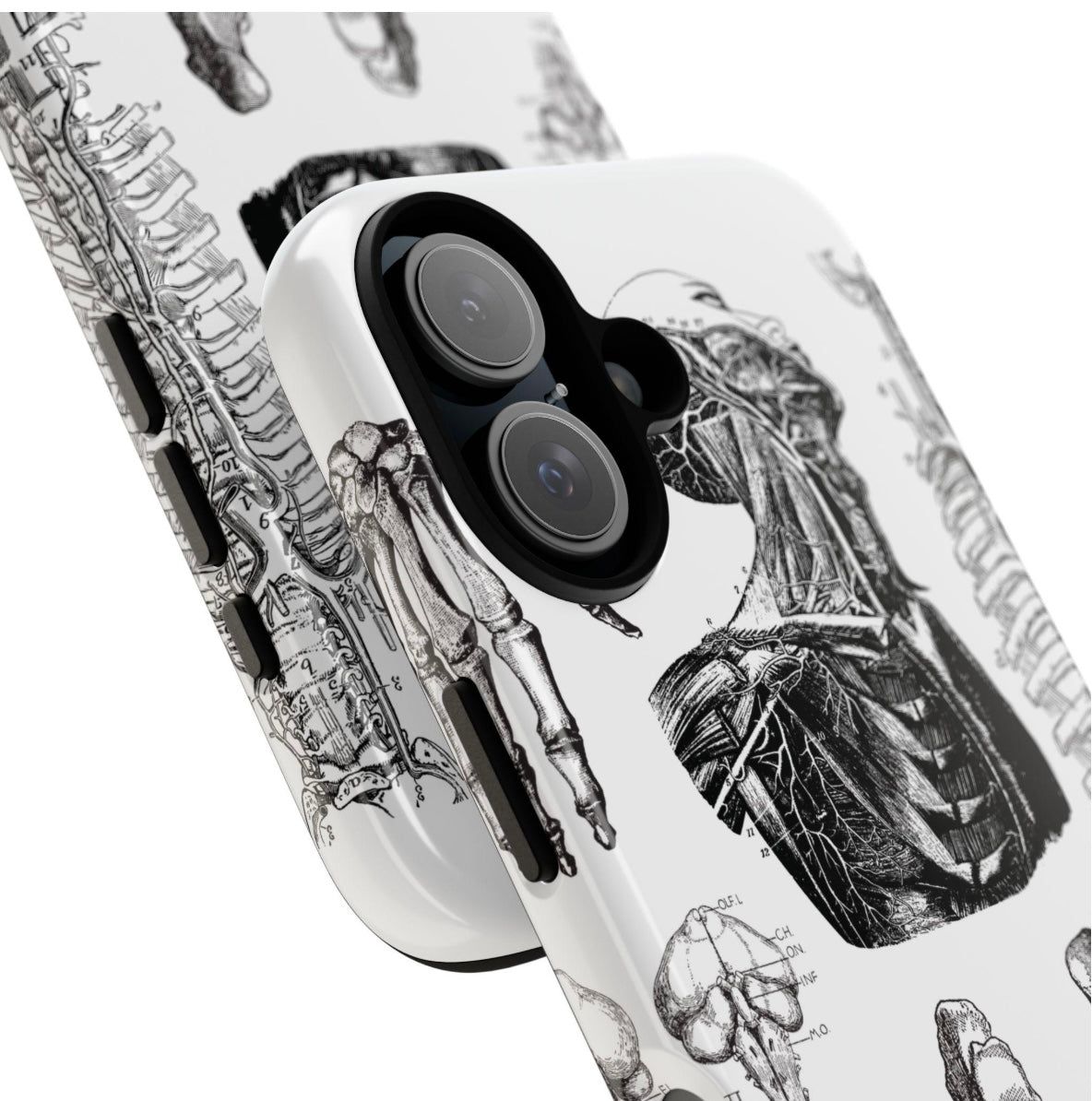 Vintage Anatomy Phone Case - Medical Illustration Design - Custom iPhone, Samsung & Pixel Cover - Science Gift - Doctor Aesthetic - Anatomy